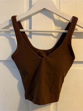 Lululemon AlignTank Top Light Support, A/B Cup Lava Cake size 0